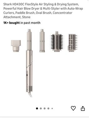Shark FlexStyle Hair Styling & Drying System in Stone